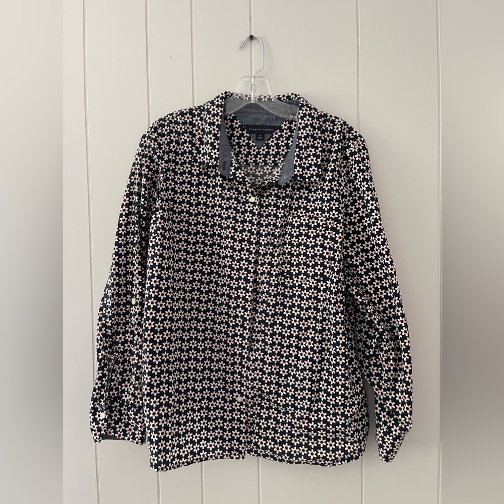 Tommy Hilfiger Women’s Button Up Dress Shirt